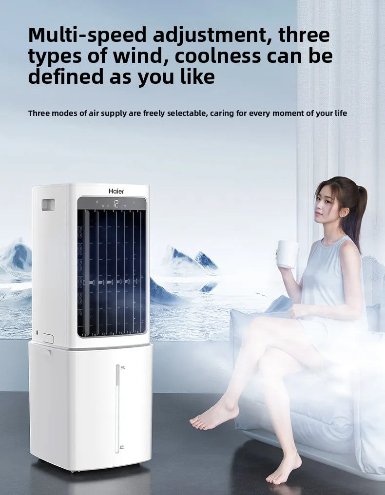 Portable Air Conditioner Fans Air Cooler 9L/12L Water Tank Remote Control 3-in-1 Cooling Fan Humidifier for Home Office Room