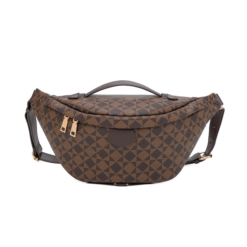 Wear-Resistant Waist Bag for Construction Site Work for Men and Women 2025 Spring and Summer New European and American Casual Versatile Trendy Big-Name Outdoor Chest Bag