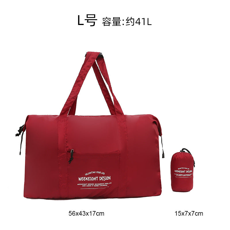 Outdoor Camping Travel Bag, Travel Handbag, Shoulder Bag, Foldable Storage Bag, Lightweight Large-Capacity Luggage, Maternity Bag
