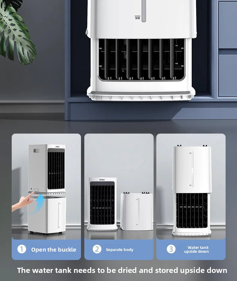 Portable Air Conditioner Fans Air Cooler 9L/12L Water Tank Remote Control 3-in-1 Cooling Fan Humidifier for Home Office Room