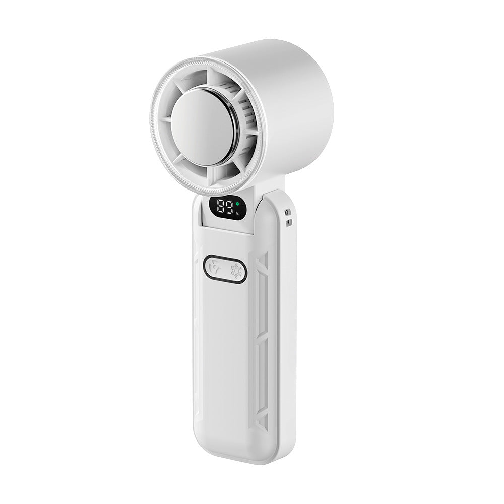 Huaqiangbei 100-speed high-speed hand-held turbo fan portable mini refrigeration ice compress fan