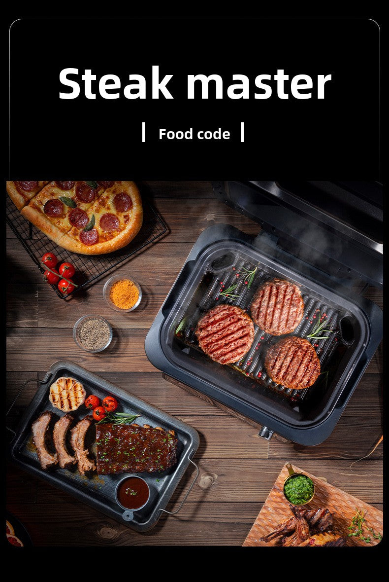 Steak machine - fully automatic steak griller - high-temperature oven - multi-functional cooking pot