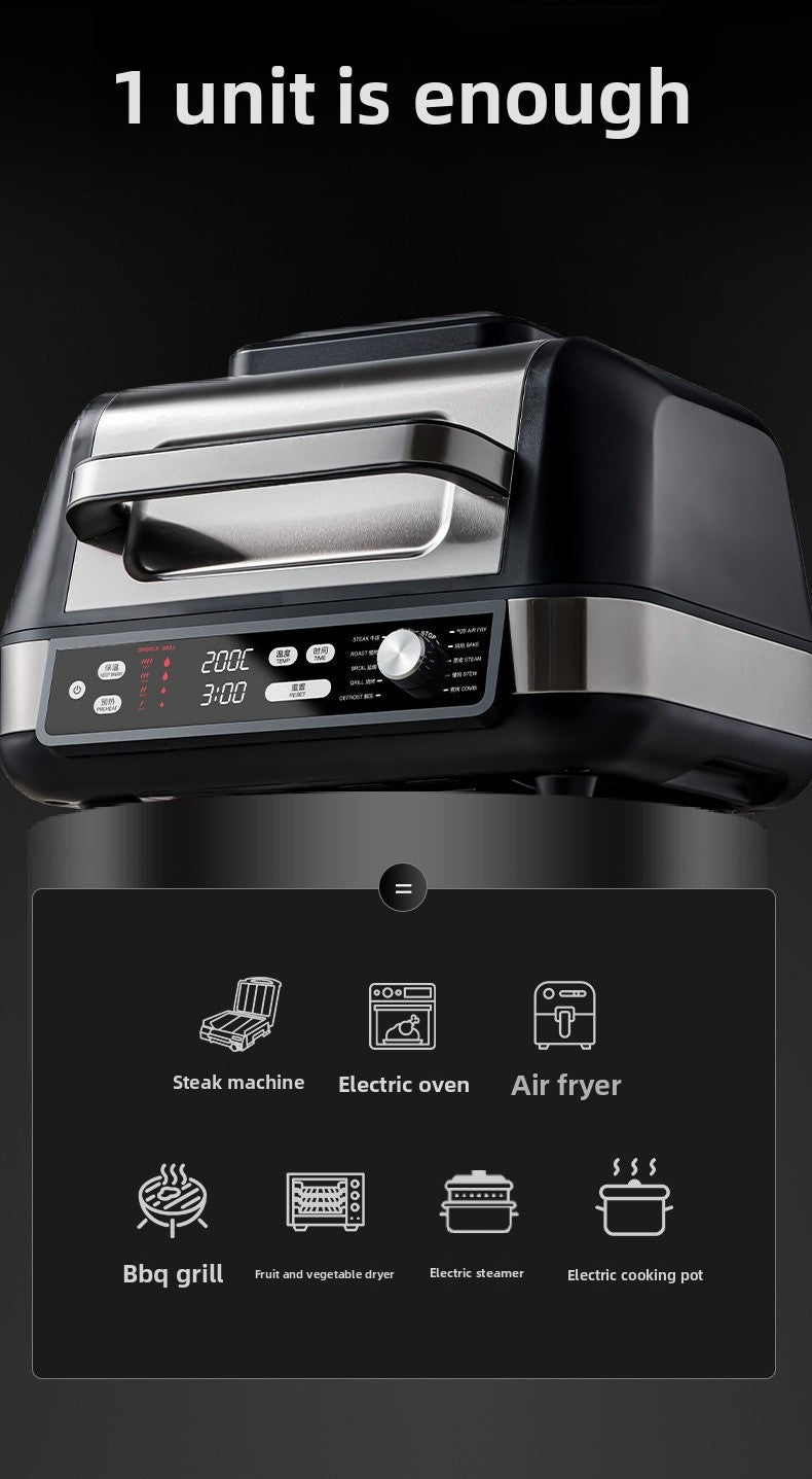 Steak machine - fully automatic steak griller - high-temperature oven - multi-functional cooking pot