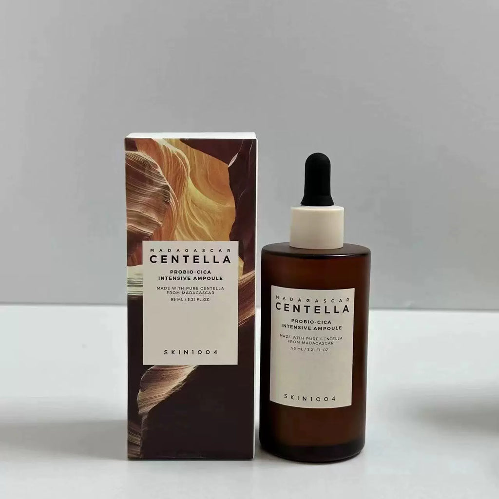 Korean Centella Ampoule Essence,Brightening Calming and Repairing Pores Smoothing Face Moisturize Serum Daily Face Care Products