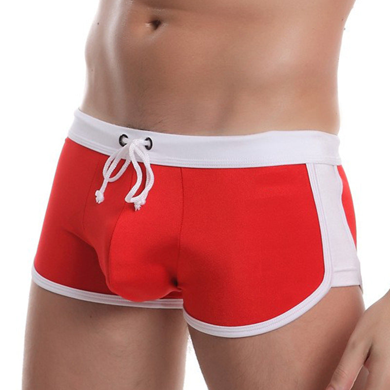 Aliexpress Wish Double Insurance Tie Swimming Trunks Boxer Swimming Trunks Arrow Swimming Trunks Wholesale