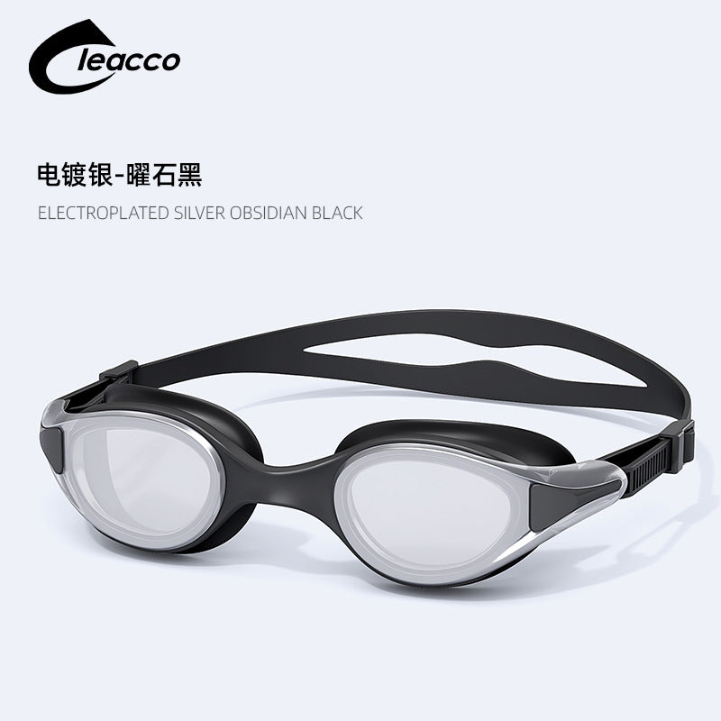 Xinli Cool Swimming Goggles HD Waterproof Anti-fog Adult Men and Women Racing Professional Swimming Goggles Eye Protection Diving Goggles Equipment