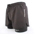 Men's Sports Shorts Summer Explosions Double-layer Quick-drying Swimming Trunks Anti-embarrassment Swimming Trunks Running Fitness Training Shorts