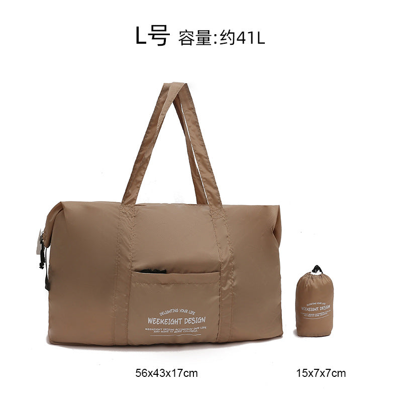 Outdoor Camping Travel Bag, Travel Handbag, Shoulder Bag, Foldable Storage Bag, Lightweight Large-Capacity Luggage, Maternity Bag
