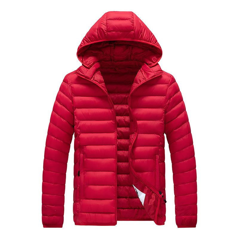 Cross-Border Exclusive Supply for Amazon: Men's 2026 Winter Jacket, Slim Fit, Lightweight Cotton Coat, Thin Multi-Color Quilted Cotton Clothing
