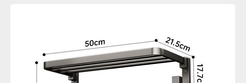 4-layer Intelligent Electric Heated Towel Rack Dryer With Fast Sterilization And Wall Mounted  No drilling required