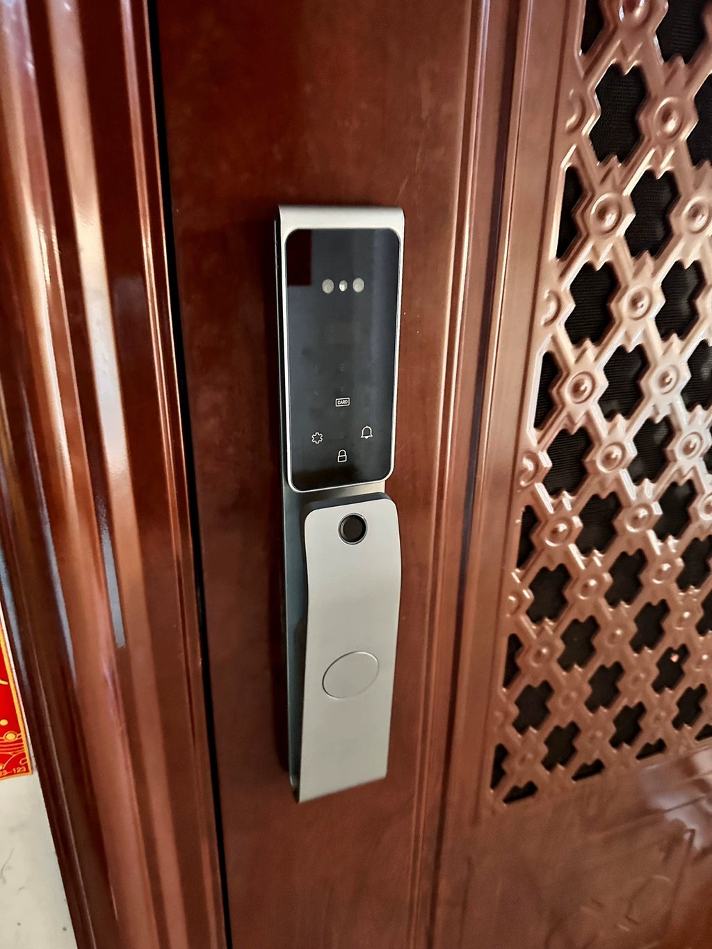 2026 New Tuya 3D Face Palm Recognition Smart Lock Durable Electronic Lock Waterproof Digital Lock Suitable for Europe, Israel