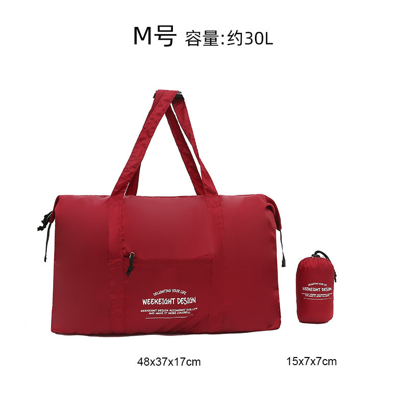 Outdoor Camping Travel Bag, Travel Handbag, Shoulder Bag, Foldable Storage Bag, Lightweight Large-Capacity Luggage, Maternity Bag