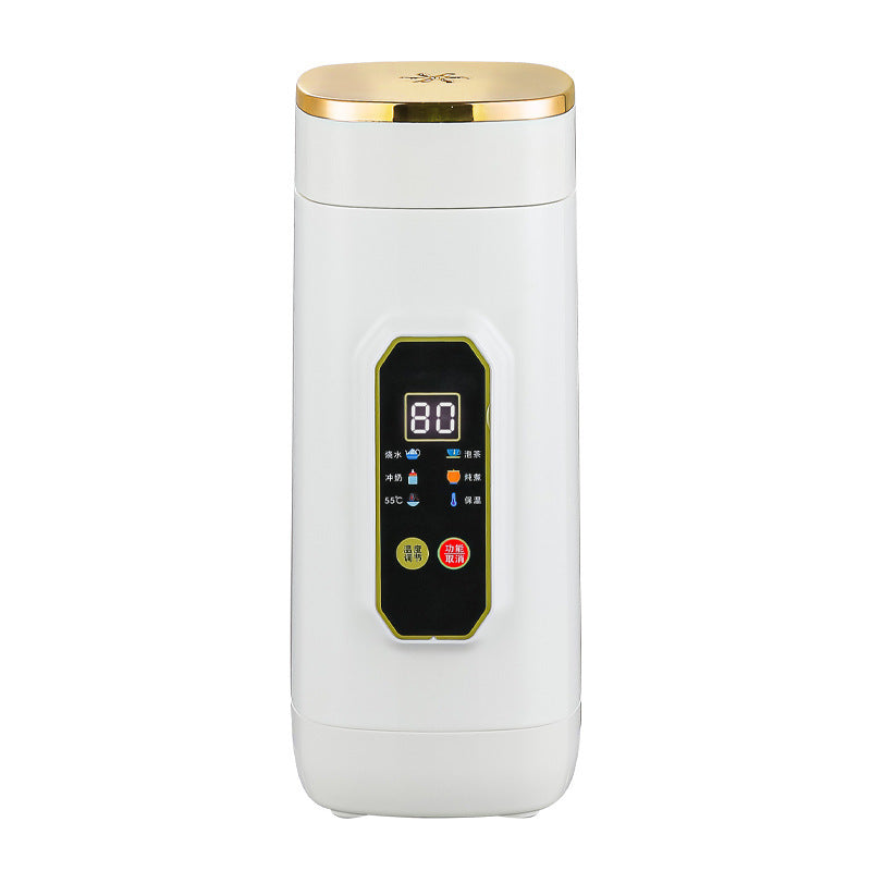 Insulated Cup That Can Boil Water, Portable Electric Water Cup for Travel and Hotels, 304 Stainless Steel Electric Hot Water Cup