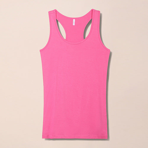 Modal Vest Women's I-shaped U-shaped Base Vest Extra Large and Fat Sleeveless Outer Wear Sling Base Shirt Spring and Summer
