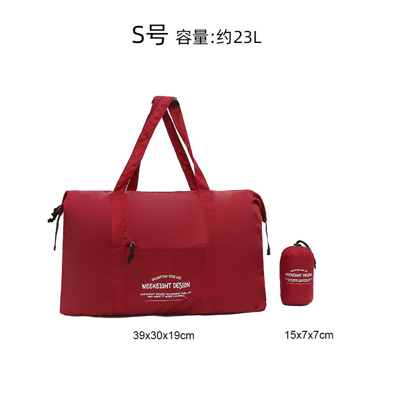Outdoor Camping Travel Bag, Travel Handbag, Shoulder Bag, Foldable Storage Bag, Lightweight Large-Capacity Luggage, Maternity Bag