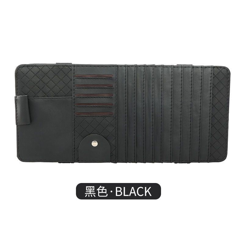 Car CD Clip Car CD Bag Multifunctional Sun Visor Cover Storage Cover CD Disc Disc Bag Storage Bag Universal