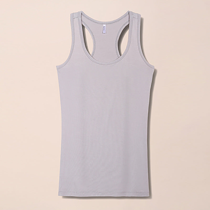 Modal Vest Women's I-shaped U-shaped Base Vest Extra Large and Fat Sleeveless Outer Wear Sling Base Shirt Spring and Summer