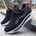 Spring and autumn middle-aged and elderly walking shoes single-layer shoes couple's breathable sneaker men's old shoes mesh mom and dad shoes