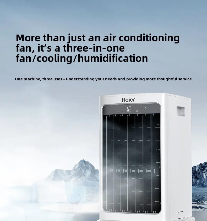 Portable Air Conditioner Fans Air Cooler 9L/12L Water Tank Remote Control 3-in-1 Cooling Fan Humidifier for Home Office Room