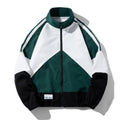 Spring and Autumn New Men's Tops Sports Casual Loose Tops Teenagers Color Matching Top Daily Versatile Tops