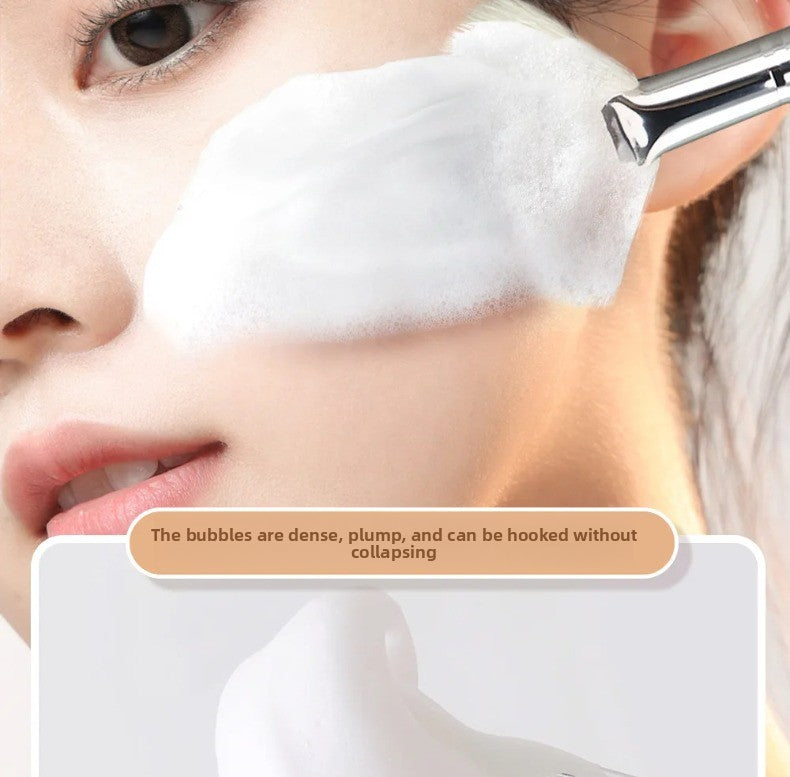 Facial Cleanser Brush Soft Face Massage Fan Wash Brush Pore Cleanning Exfoliating Beauty Face Mask Brush Portable Skin Care Tool