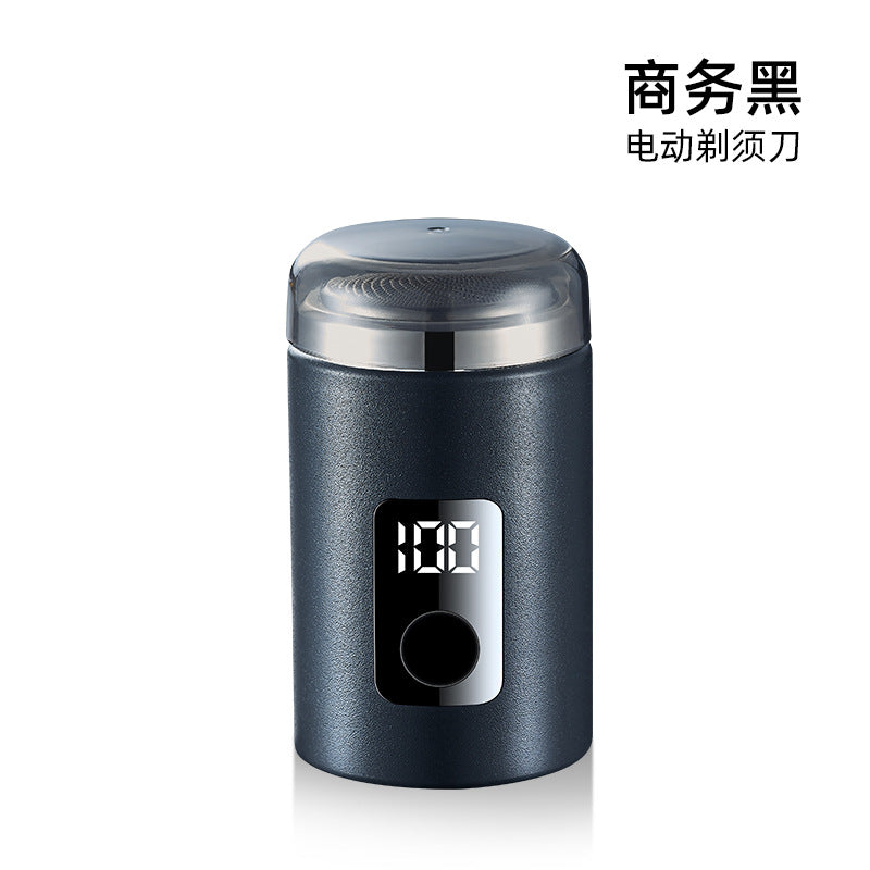 Cross-border Portable Two-head Double-head Magnetic Rechargeable Razor Men's Full-body Washable Electric Shaver Super Clean