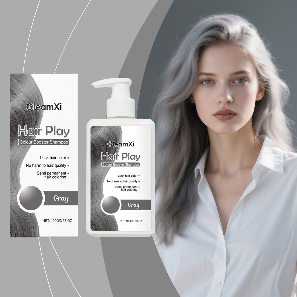 100g Hair Dyeing Shampoo Color-Locking Fade Prevention Gentle Cleansing Nourishing Smoothing Gray Color Fixing Hair Dye Shampoo