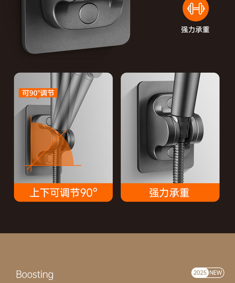 High Pressurized Filter Shower Head 5-mode Adjustable Spa Showerhead One Button Stop Water Saving Shower Bathroom Accessories