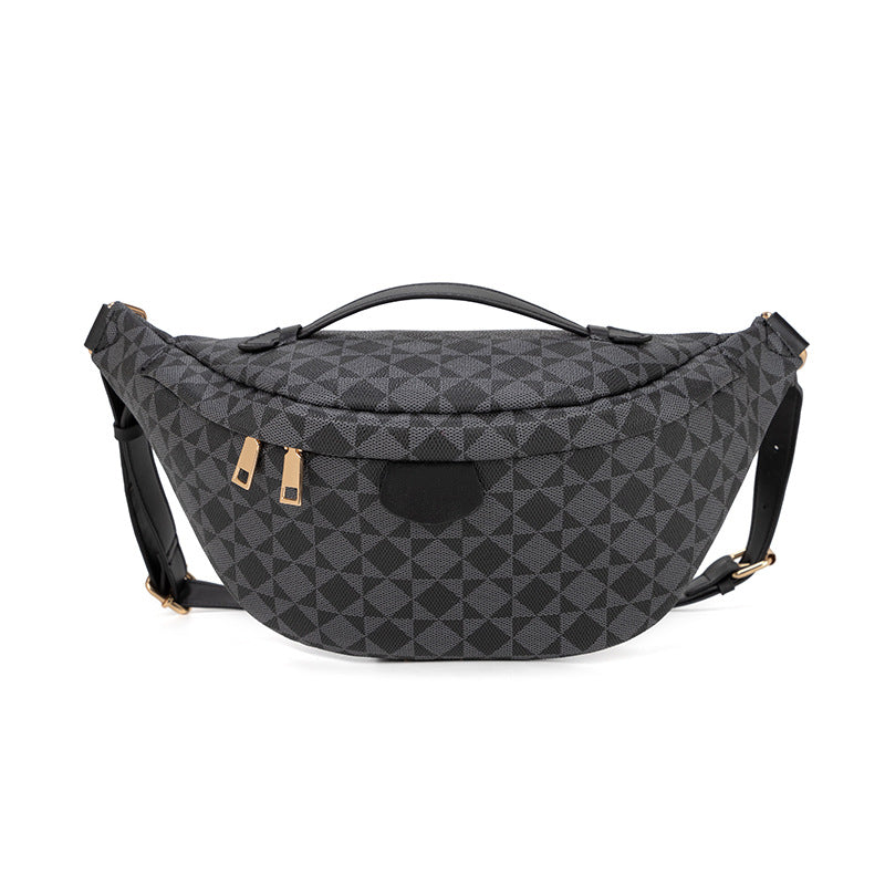 Wear-Resistant Waist Bag for Construction Site Work for Men and Women 2025 Spring and Summer New European and American Casual Versatile Trendy Big-Name Outdoor Chest Bag