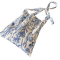 2024 New Niche Retro New Chinese-style Blue and White Porcelain Flower Bag Daily Casual Crossbody Bag Women's Thin Cloth Bag