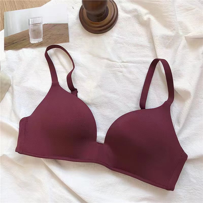 Light and thin clothing bra gathered on the support of foreign trade cross-border milk collection anti-sagging manufacturers direct supply running wholesale women's underwear