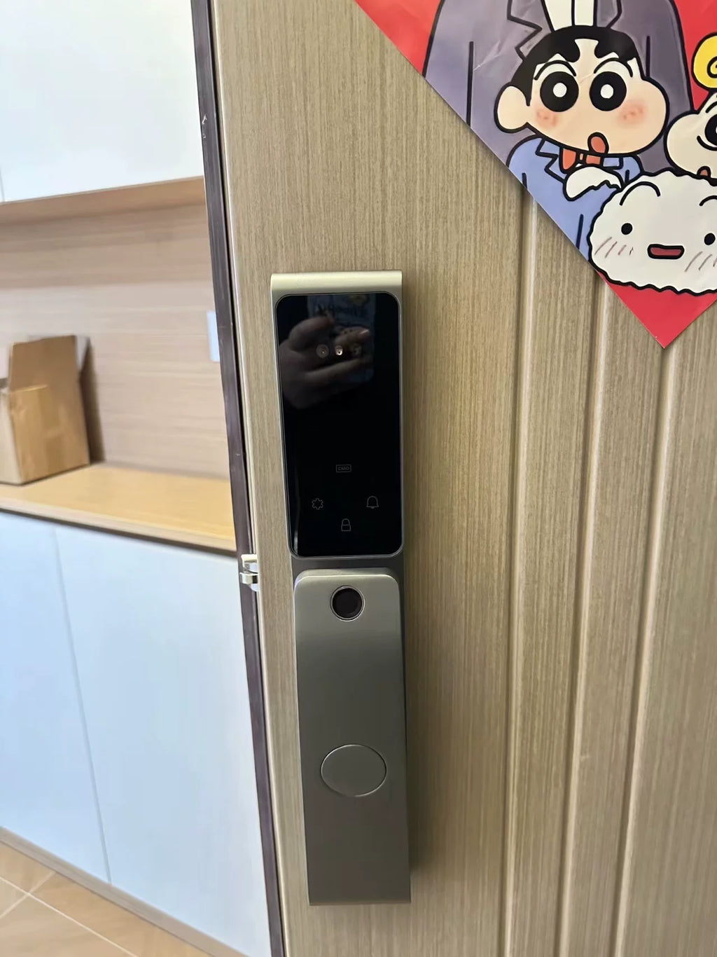 2026 New Tuya 3D Face Palm Recognition Smart Lock Durable Electronic Lock Waterproof Digital Lock Suitable for Europe, Israel