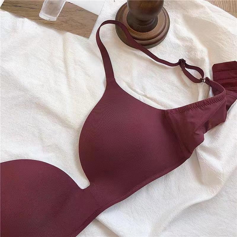Light and thin clothing bra gathered on the support of foreign trade cross-border milk collection anti-sagging manufacturers direct supply running wholesale women's underwear