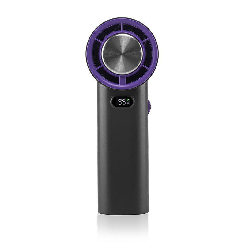 Huaqiangbei 100-speed high-speed hand-held turbo fan portable mini refrigeration ice compress fan