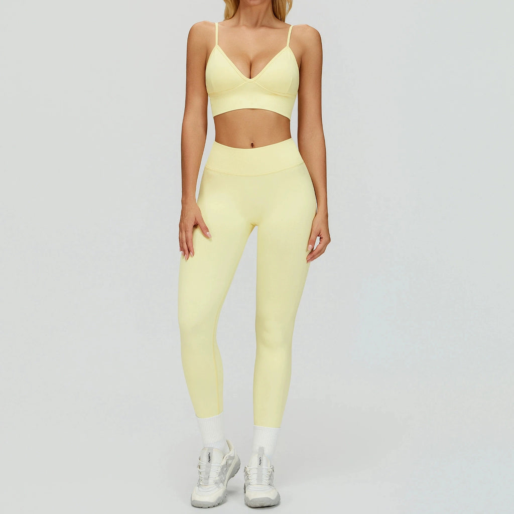 2/3PCS Seamless Sports Set  Yoga Suits  Women Tracksuit Gym Running Workout Clothes Sports Long Sleeve Leggings Yoga Clothing