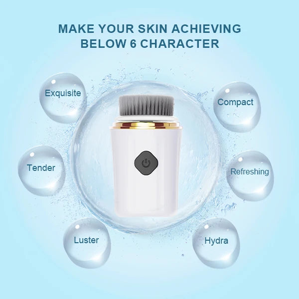 Electric Facial Cleansing Device Home Electric Deep Clean Beauty Tool 360 Rotation Portable Beauty Skin Care Pore Cleaning