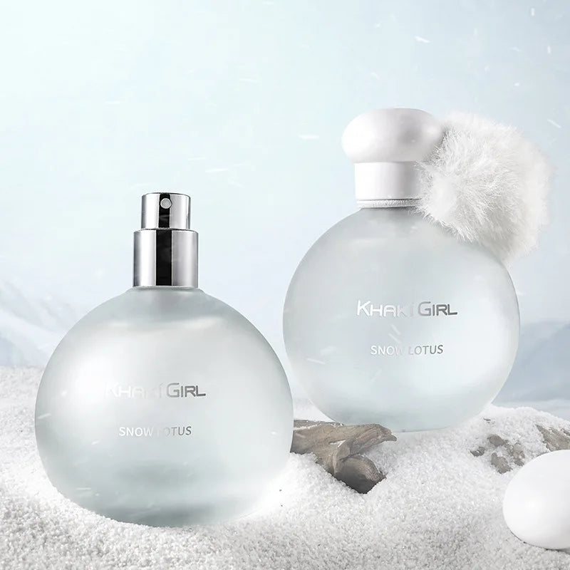 Snow Lotus Perfume for Women: Long-Lasting Eau de Toilette, 100ml—A Fresh, Natural, and Pure Floral Scent
