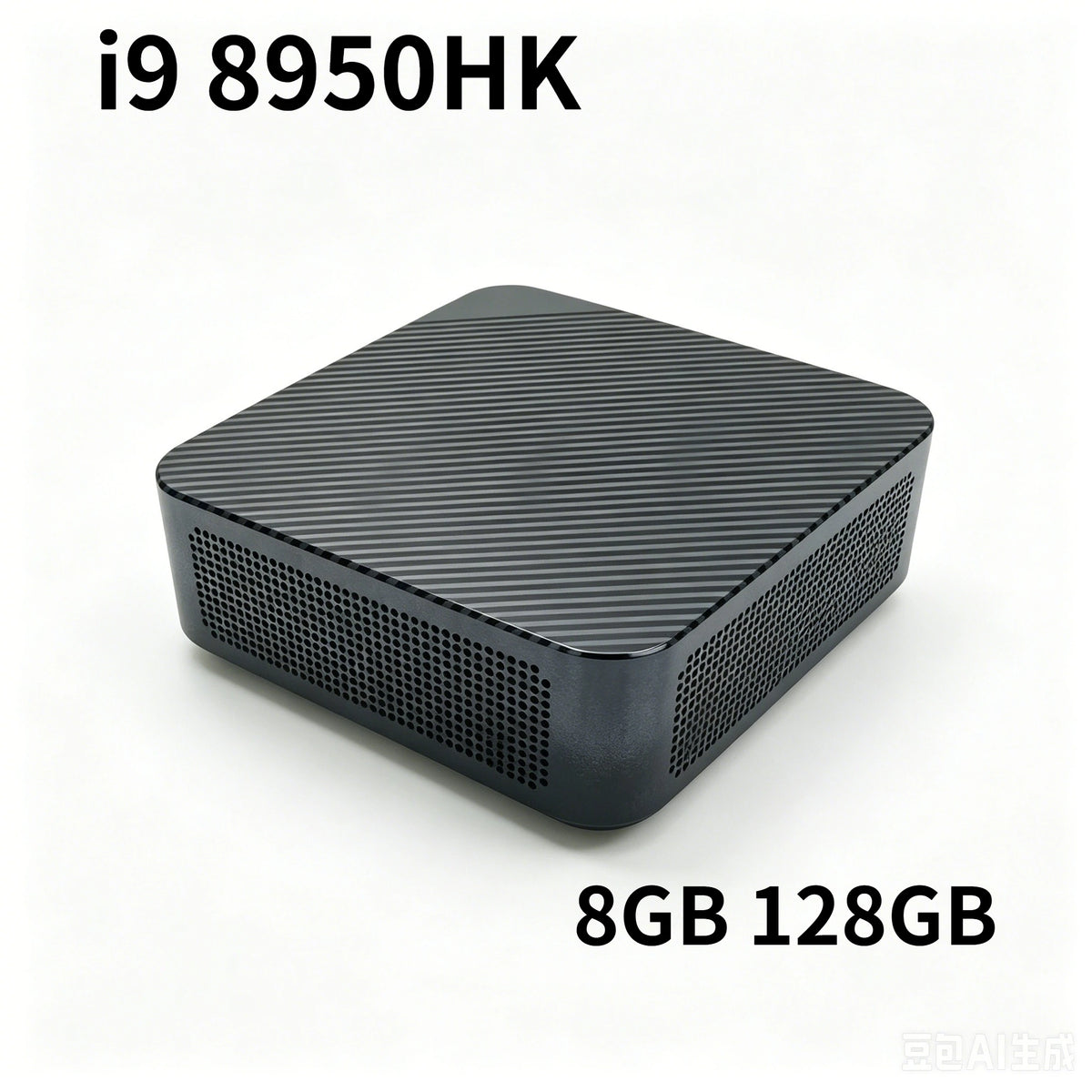 New i9-8950HK Portable Mini Desktop 16GB RAM M.2 NVMe SSD Triple 4K Monitor WiFi6 Bluetooth 5.2 Silent Cooling Home Pro Office
