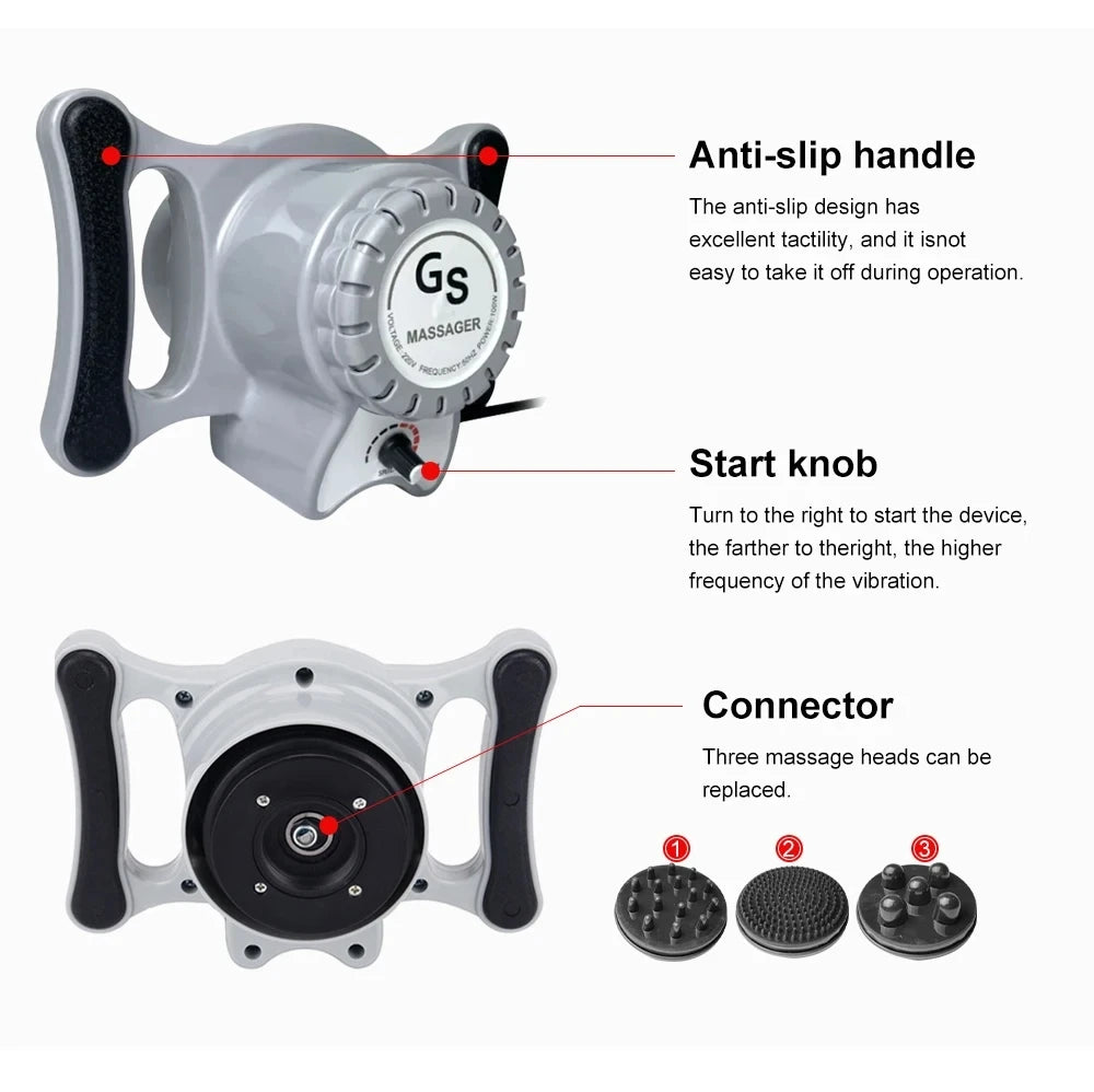 Portable G5 Vibrating Body Slimming Machine High Frequency Muscle Relieve Slimming Massager Fat Loss Anti Cellulite Device