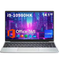 NEW Core I9-10980HK Gaming Laptop 16GB RAM 1/2TB SSD Windows 11 Pro Office Portable Laptops 14.1-inch Notebook Computer PC