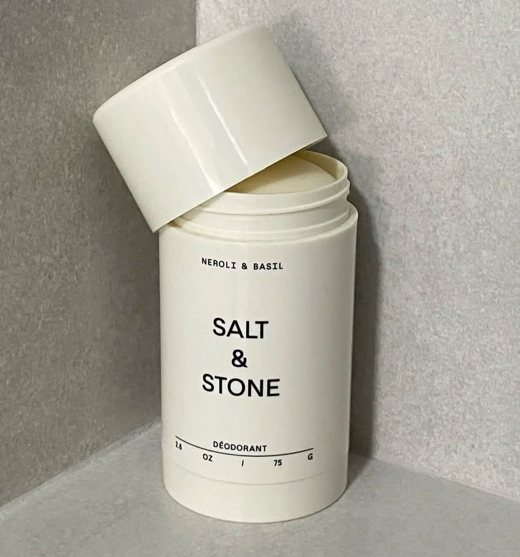 SALT& STONE Unisex Natural Plant Deodorant Black Rose Oud Neroli Basil Brand Deodorant Eliminate Body Odors Fragrance Blam Stick