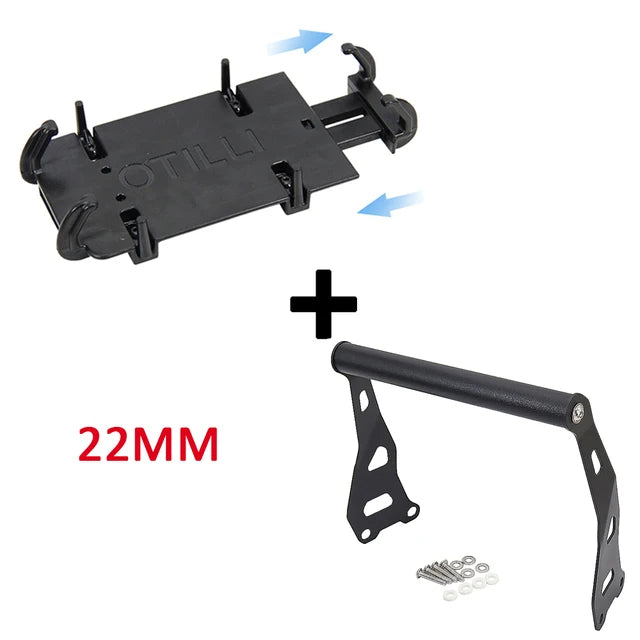Fit For ROYAL ENFIELD HIMALAYAN 2016-2020 2019 Motorcycle Accessories Mobile Phone GPS Navigaton Plate Bracket Bar Mount