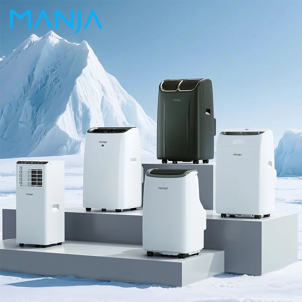 Inverter Portable Aircon Unit Mini AC air Coolers 9000btu Double Hoes&single Hose Portable air Conditioning UVC for Room Home