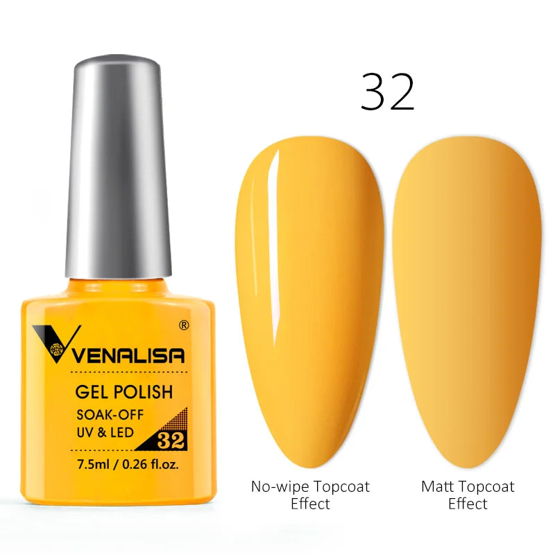 Venalisa TPO Free Earth Brown Autumn Color Collection Nail Gel Polish Soak Off UV LED Gel Varnish Gorgeous Gel Nail Manicure