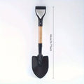 35.8/50.5cm Digging Shovel Manganese Steel Shovels Kids Trowel Waterproof Rustproof Garden Scoop for Outdoor Beach Camping
