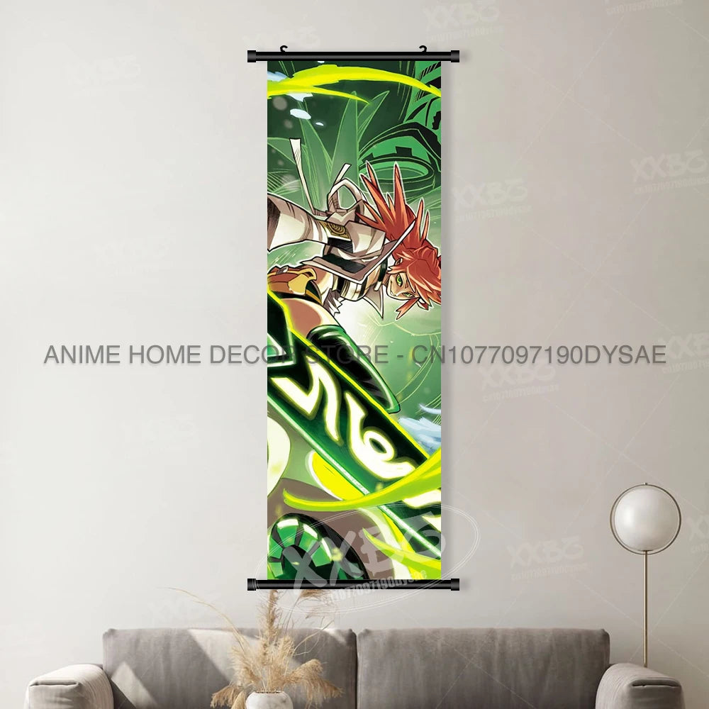 Canvas Home Decoration Poster For Anime Gachiakuta Character Print Scrolls Pictures Wall Art Hanging Painting Bedside Background