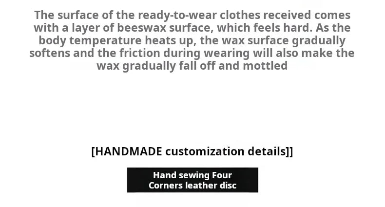 Maden Men's Vintage Oil Waxed Jacket V Waterproof Hunting Coat Double Pleats Grey Canvas Outwear with Patch Pockets for Autumn