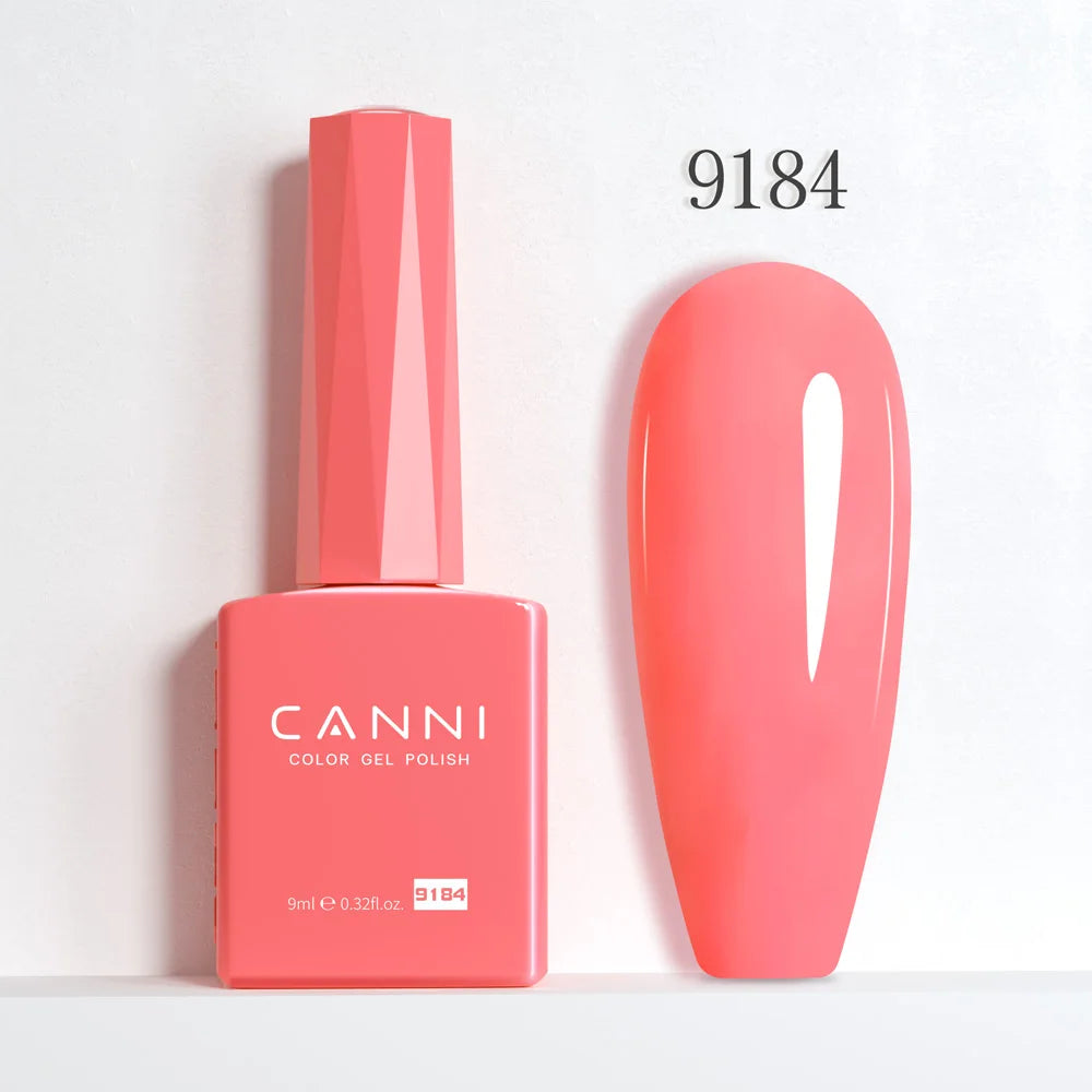 CC8 CANNI 9ml Nail Gel Polish HEMA FREE Summer Nails Color Soak Off UV LED Semi Permanent Smoothy Texture Nail Art Manicure