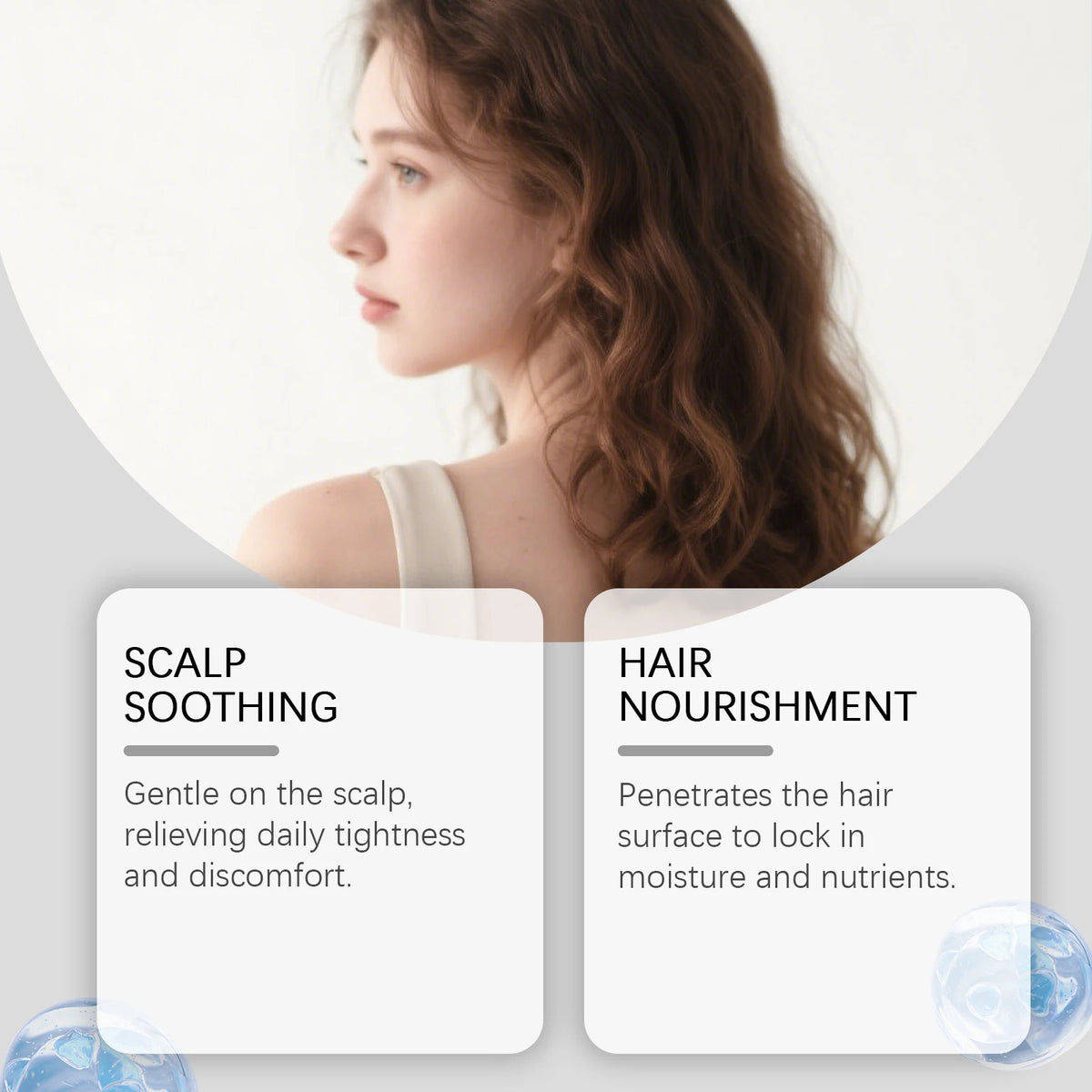 Hair Care Serum Nourishing Hydrating Smooth Shine Enhancing Volumizing Essence For Dry Damaged Frizz Control Scalp Care Liquid