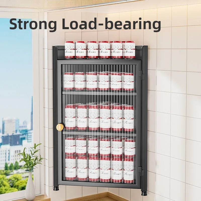 Corner Organizer Shelf Kitchen Angle Shelves Aesthetic Wall Storage Rack Multifunctional Floating Racks Kitchen Organization